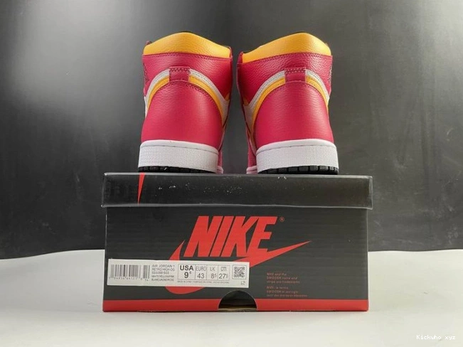 1 Fusion OGLight 555088-603 High Air Jordan Red 0804